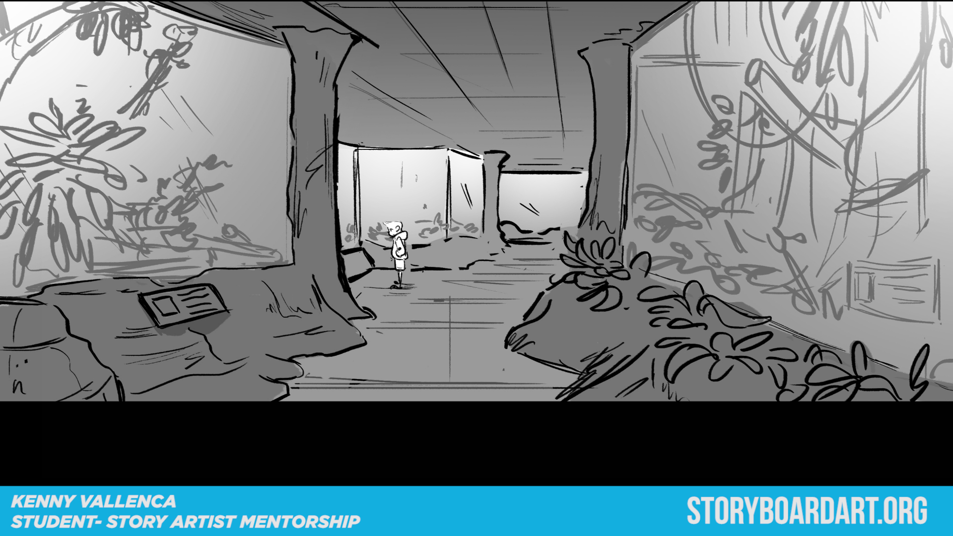 Storyboard Artist Mentorship Program 19 Student boards — Kenny Vallenca