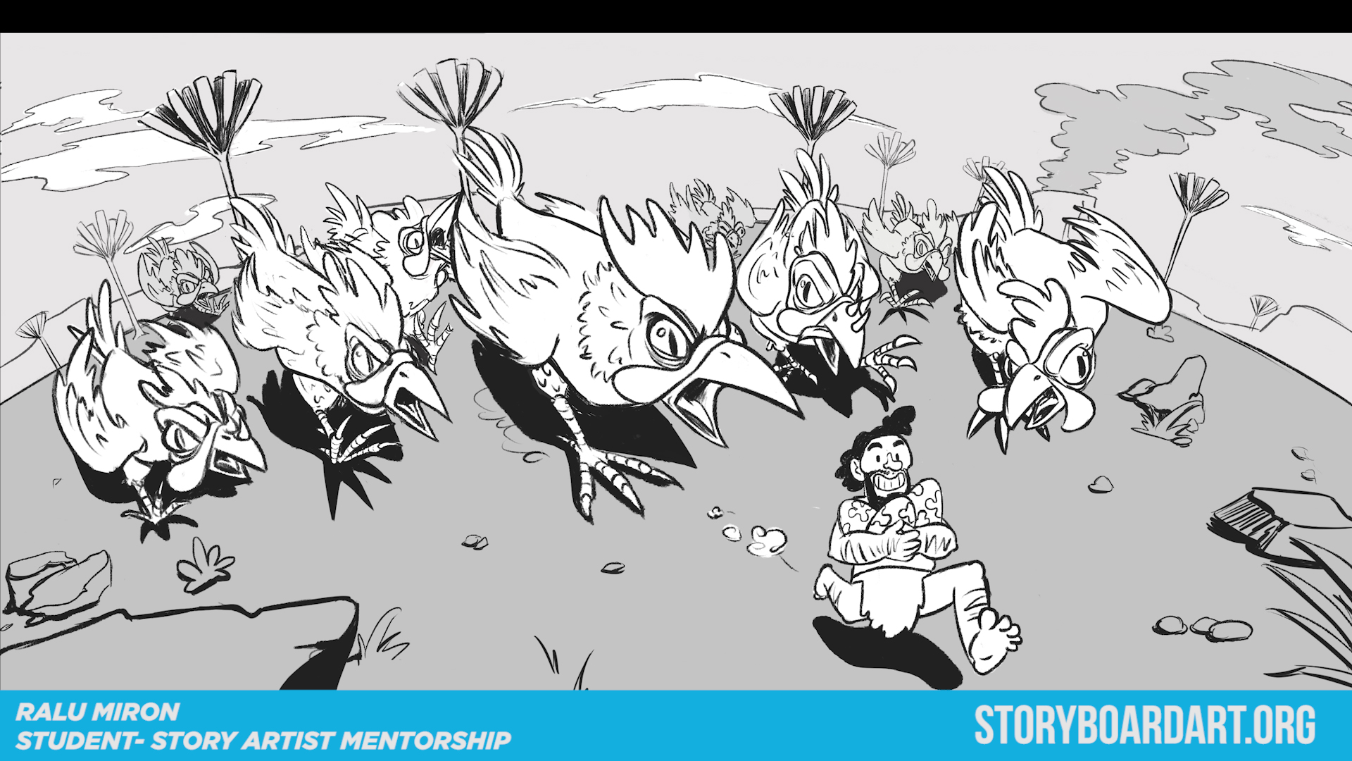 Storyboard Artist Mentorship Program 21 Student boards — Ralu Miron