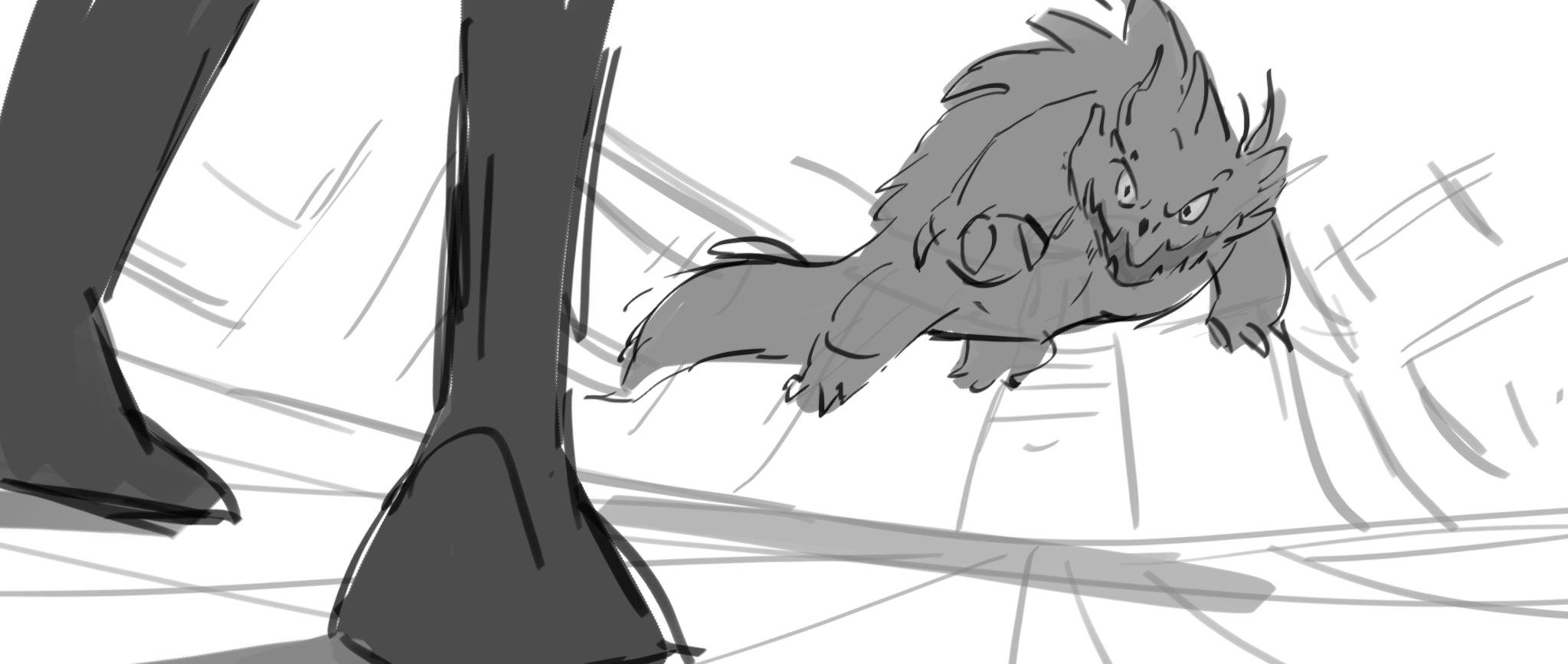 Storyboard Artist Mentorship Program 16 Student boards — Celeste Jamneck